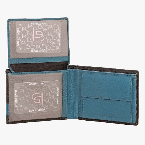 Bartuggi 521-1058, Πορτοφόλι, Δέρμα, Καφέ 