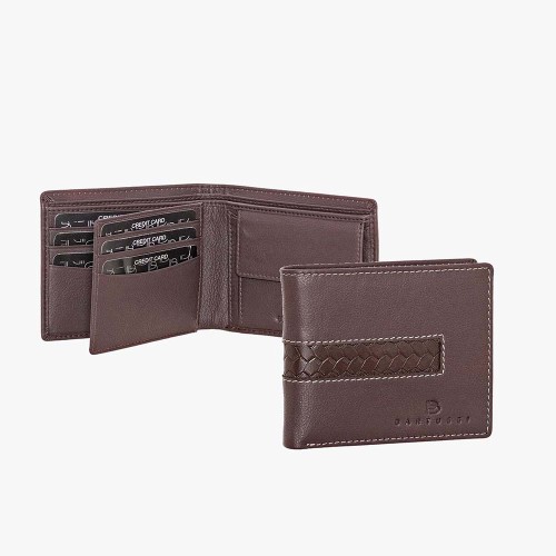 Bartuggi 521-701, Πορτοφόλι, Δέρμα, Καφέ