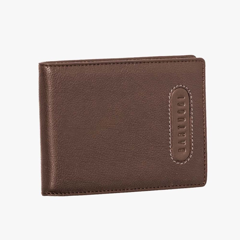Bartuggi 521-10599, Πορτοφόλι, Δέρμα, Καφέ