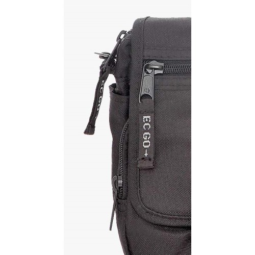 Bartuggi 177-0038, Τσαντάκι Χιαστί, Ύφασμα, Μαύρο