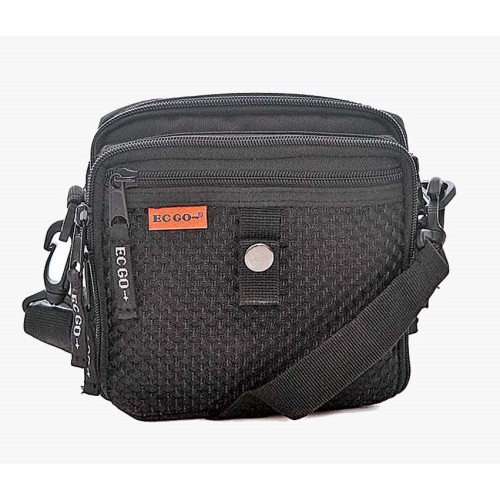 Bartuggi 177-0010-1, Τσαντάκι Χιαστί, Ύφασμα, Μαύρο