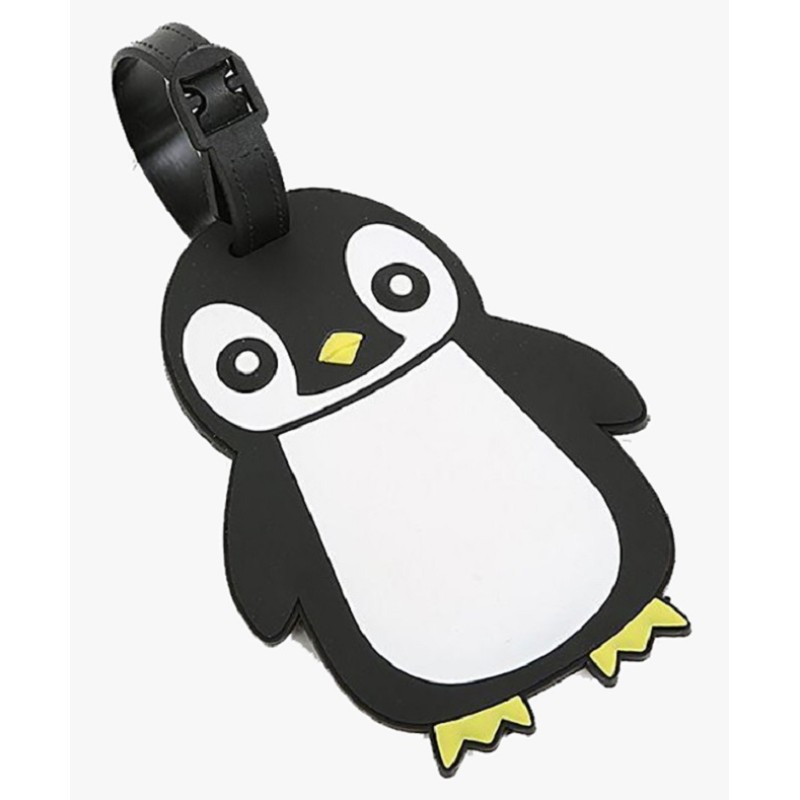 Bartuggi 718-060605, Ετικέτα κατόχου, Penguin, Μαύρο