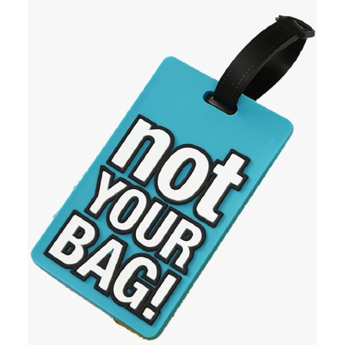 Bartuggi 718-060605, Ετικέτα κατόχου, Not your bag, Μπλε