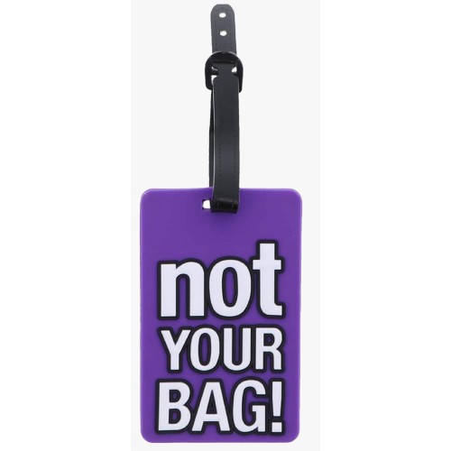 Bartuggi 718-060605, Ετικέτα κατόχου, Not your bag, Μωβ