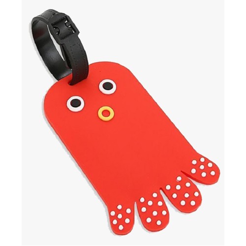 Bartuggi 718-060605, Ετικέτα κατόχου, Octopus, Κόκκινο