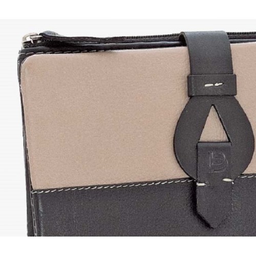 Bartuggi 521-7089, Δέρμα, Μαύρο/Μπεζ 