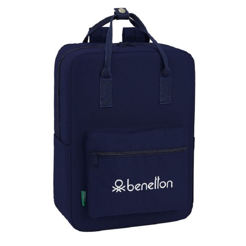 Safta 641964822 Benetton With Grip, Σακίδιο Πλάτης, Ύφασμα, Μπλε