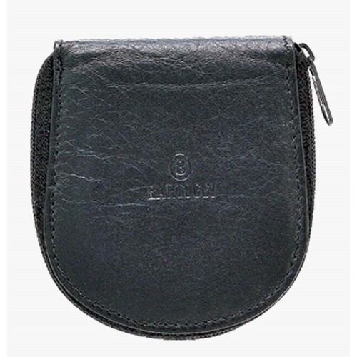 Bartuggi 507-168003-3, Πορτοφόλι κερμάτων, Δέρμα, Μαύρο