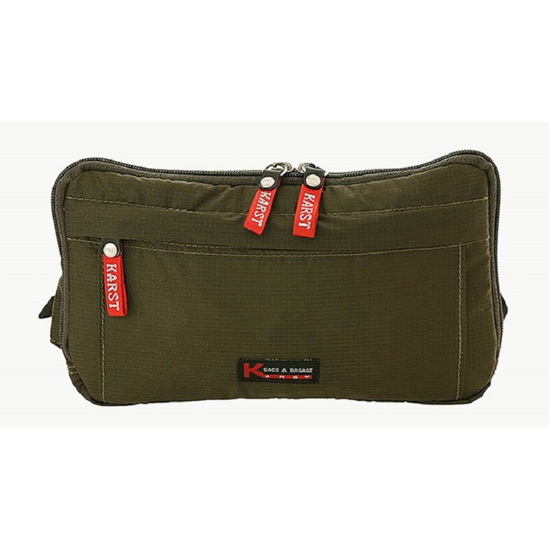 Karst 178-011-2, Τσαντάκι μέσης, Ύφασμα, Πράσινο 