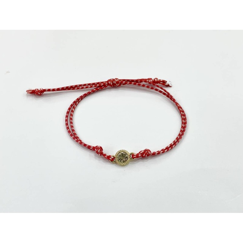 Kostibas 1539-63708, Μάρτης, Σχοινί, Χρυσό με στρας