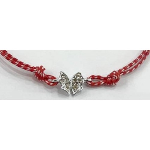 Kostibas 1539-63703, Μάρτης, Σχοινί, Ασημί πεταλούδα