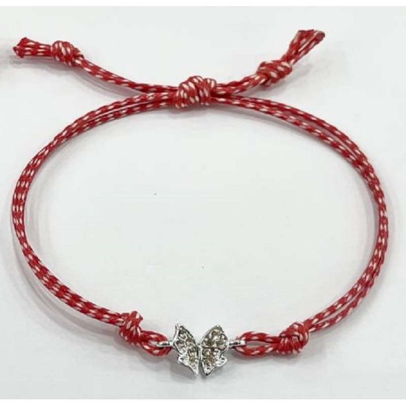 Kostibas 1539-63703, Μάρτης, Σχοινί, Ασημί πεταλούδα