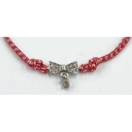 Kostibas 1539-63704, Μάρτης, Σχοινί, Ασημί φιόγκος