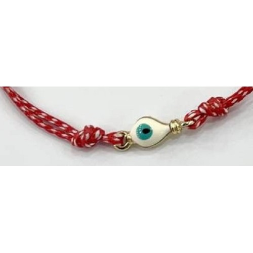 Kostibas 1539-63716, Μάρτης, Σχοινί, Χρυσό με λευκό μάτι