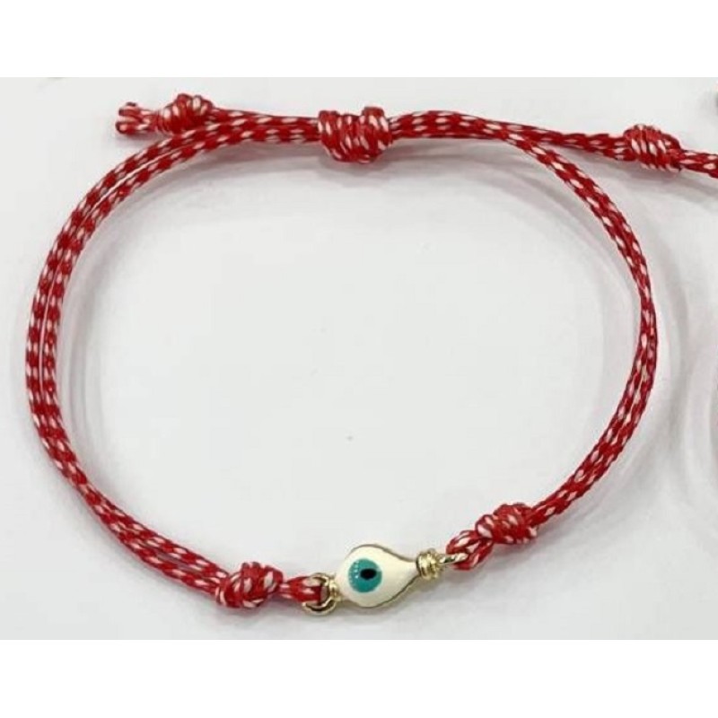 Kostibas 1539-63716, Μάρτης, Σχοινί, Χρυσό με λευκό μάτι