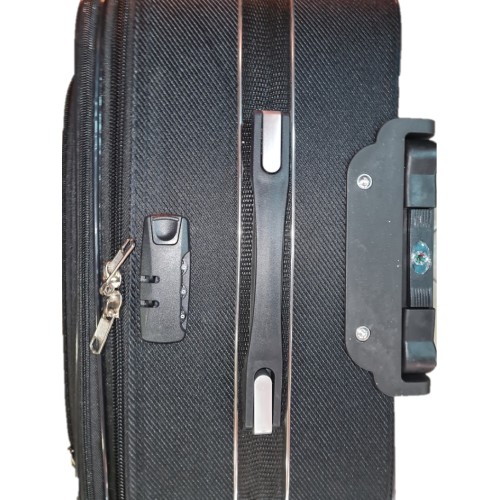 ORMI QR701, Ύφασμα, Πολύ Μεγάλη XXL 80cm, Μαύρο