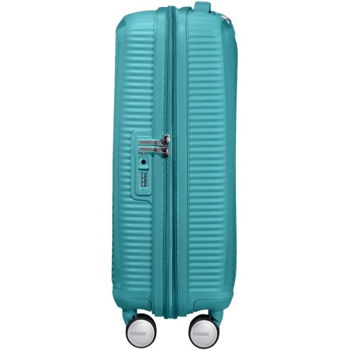 American Tourister 88472-A066, Soundbox Turquoise Tonic, Μικρή/Καμπίνας, Τιρκουάζ