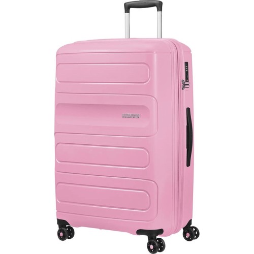American Tourister 107528-8862 Sunside, Σκληρή, Μεγάλη, Ροζ