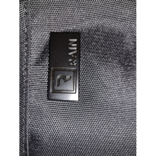 Rain RBP6000, Σακίδιο Πλάτης, Αδιάβροχο Ύφασμα, Μαύρο