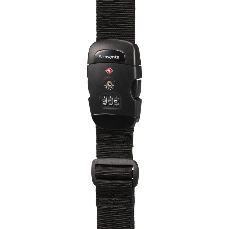 Samsonite 121313-1041, Ιμάντας Πρόσδεσης, Μαύρο