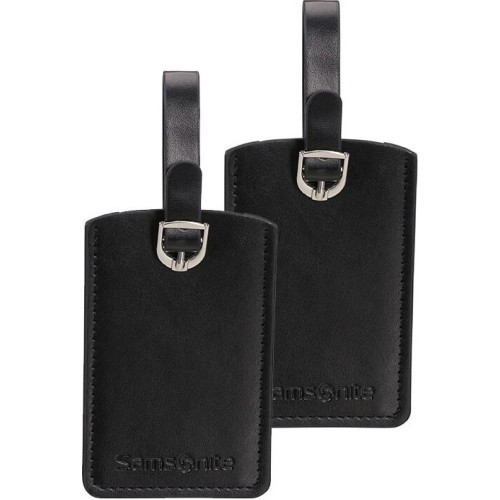Samsonite 121307-1041, Ετικέτες βαλίτσας 2x, Μαύρο
