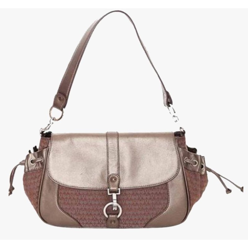 Ted lapidus 615-9006, Ώμου/Καρπού, Δέρμα, Καφέ