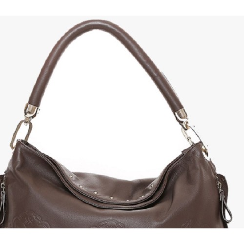 Ted Lapidus 615-7003, Ώμου/Καρπού, Δέρμα, Καφέ 