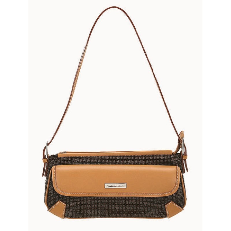 Ted Lapidus 615-8060, Ώμου/Καρπού, Δέρμα, Μαύρο 