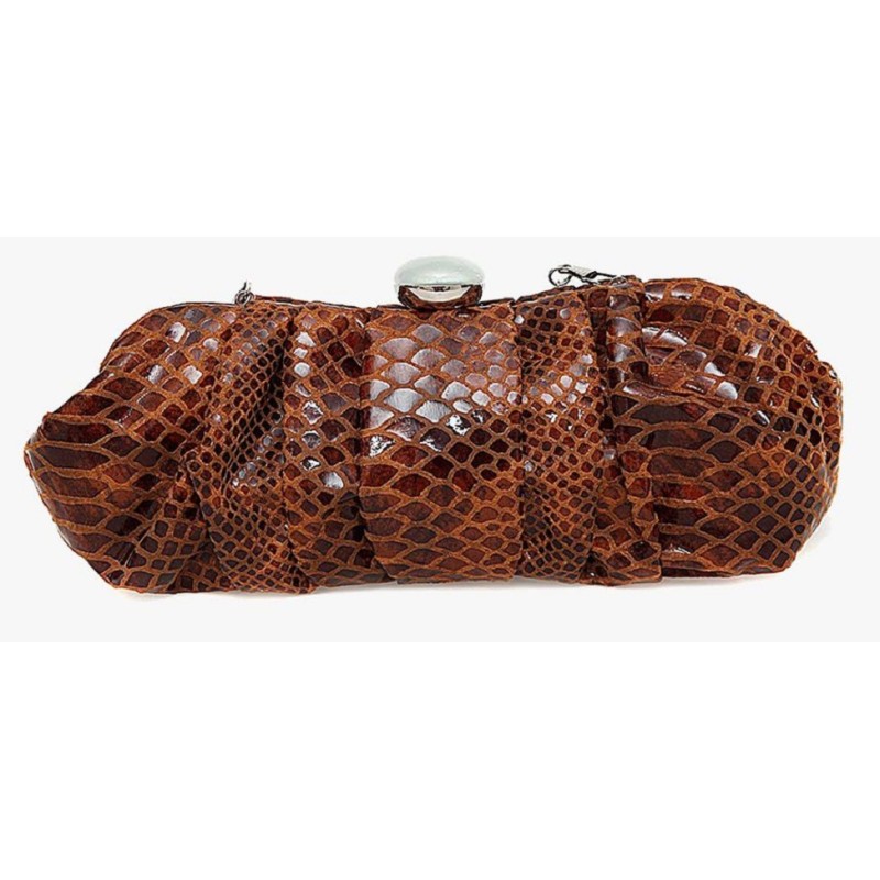 Bartuggi 122-56855, Φάκελος/Clutch, Καφέ