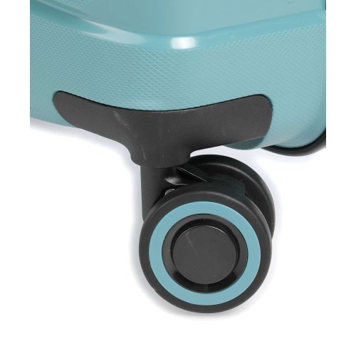 American Tourister 139255-2824 Air Move, Σκληρή, Μεσαία, Γαλάζιο