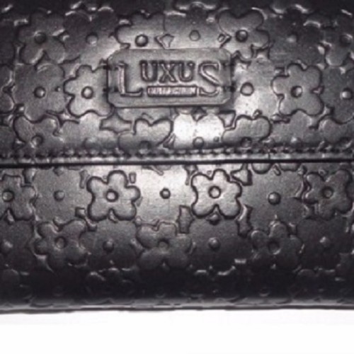 Luxus X 7002-3, Δερμάτινο, Μαύρο 