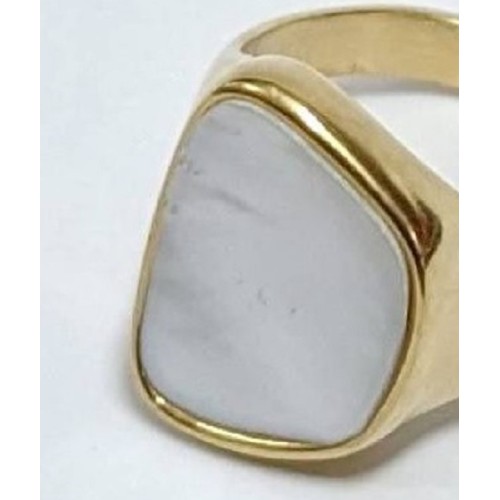 Kostibas 2513-371X, Δαχτυλίδι, Ατσάλι, Χρυσό