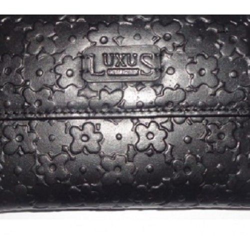 Luxus X 290527-3, Δερμάτινο, Μαύρο 