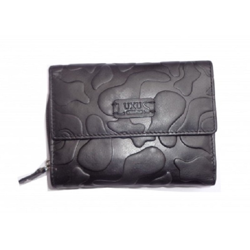 Luxus X 2351-1, Δερμάτινο, Μαύρο 