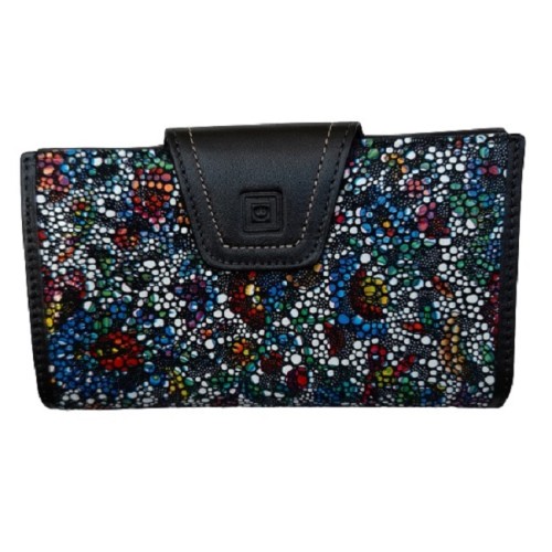 Luxus 40218, Δερμάτινο, Μωσαϊκό, Μαύρο