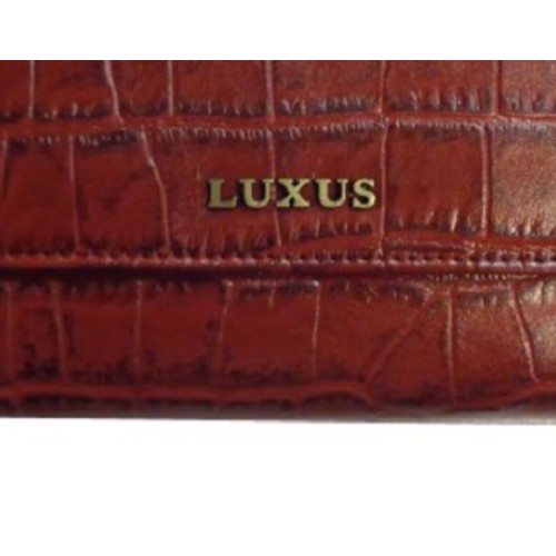 Luxus 8333, Δερμάτινο, Croco, Μπορντό 