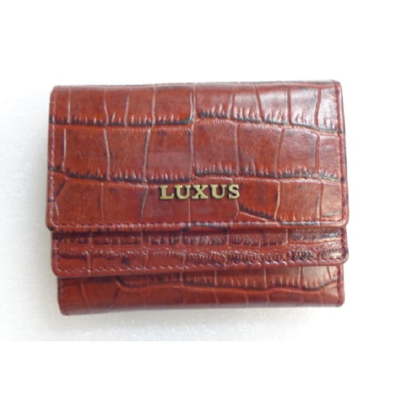 Luxus 8324, Δερμάτινο, Croco, Μπορντό 