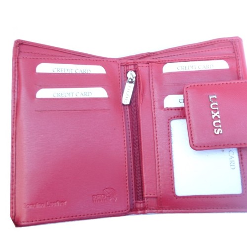 Luxus 1115, Δερμάτινο, Κόκκινο 