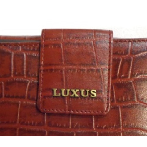 Luxus 1115, Δερμάτινο, Croco, Μπορντό 