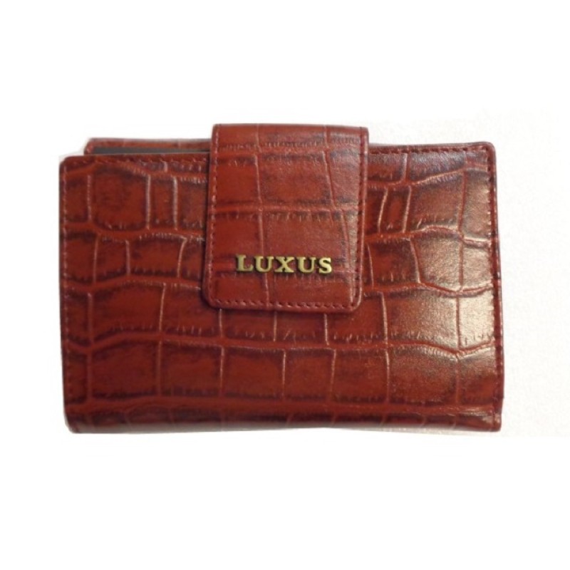 Luxus 1115, Δερμάτινο, Croco, Μπορντό 