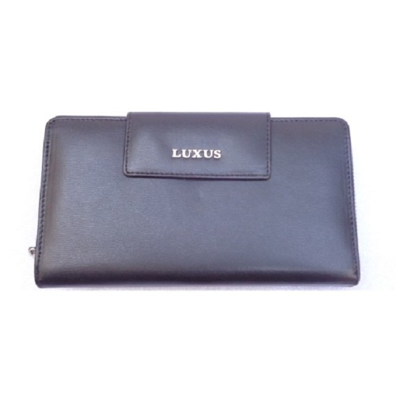 Luxus 50311, Δέρμα, Μαύρο 