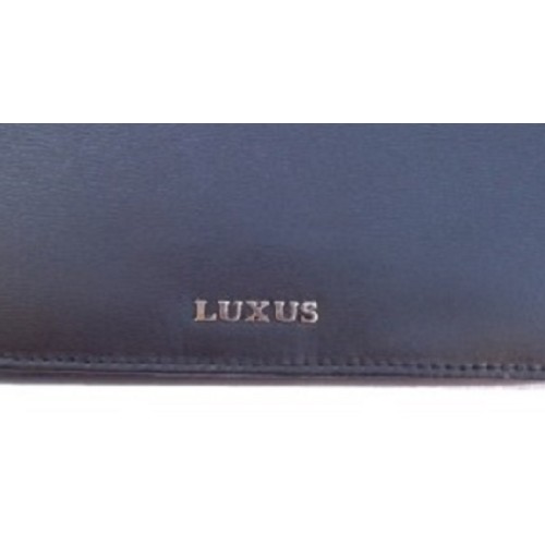 Luxus 50310, Δερμάτινο, Μαύρο 