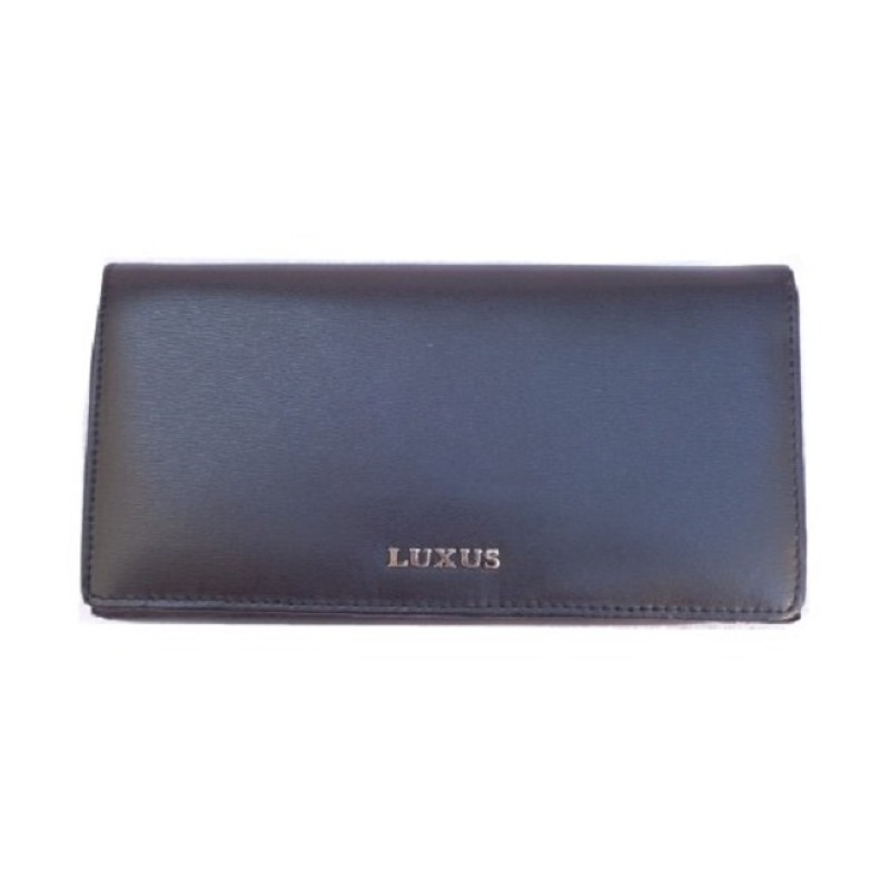 Luxus 50310, Δερμάτινο, Μαύρο 