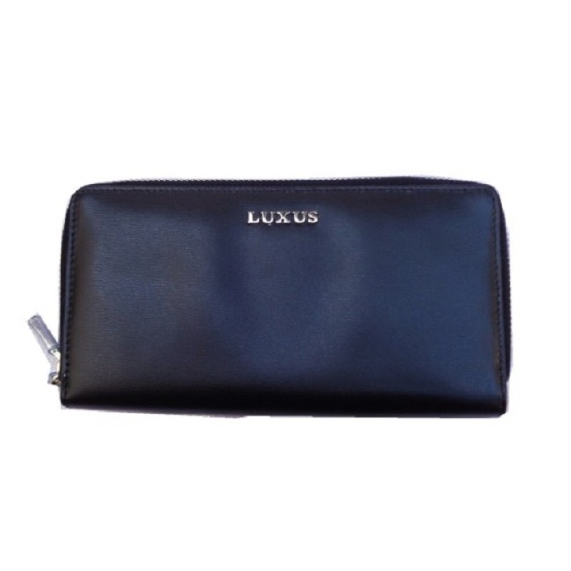 Luxus 50307, Δερμάτινο, Μαύρο 