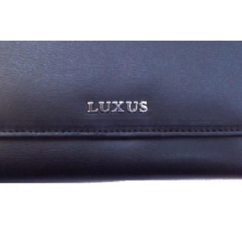 Luxus 195, Δερμάτινο, Μαύρο 