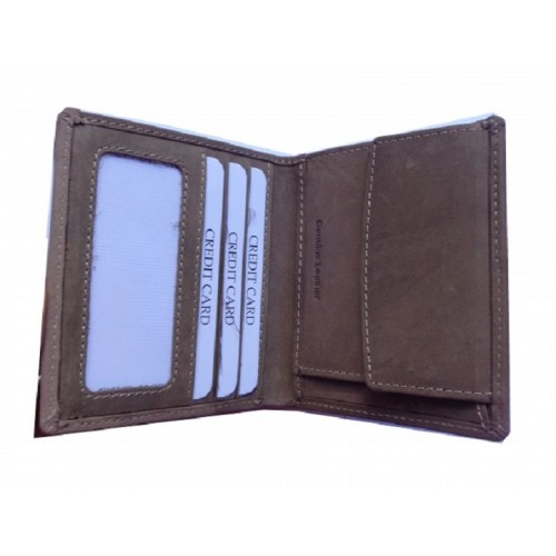 Luxus 8357, Δερμάτινο, Σουέτ, Καφέ 