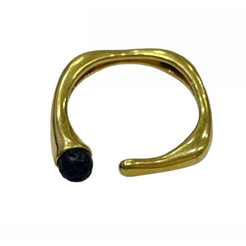 Kostibas 2513-368X8, Δαχτυλίδι, Ατσάλι, Χρυσό