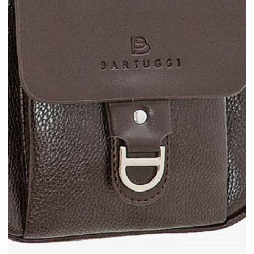 Bartuggi 718-110628, Τσαντάκι Ταχυδρόμου, Δέρμα, Καφέ