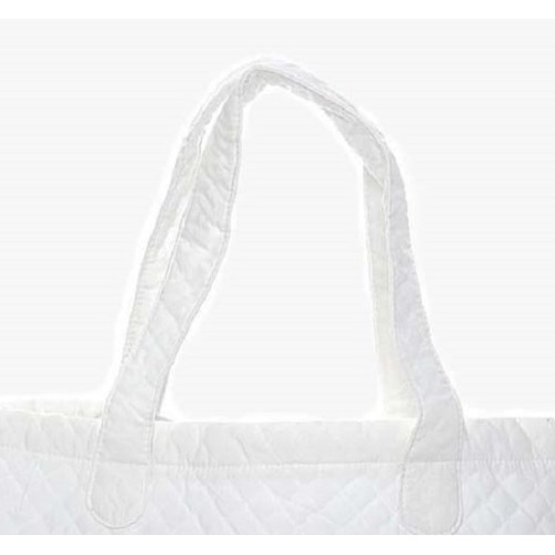 Bartuggi 019-55017, Βρεφική τσάντα, Ύφασμα, Λευκό