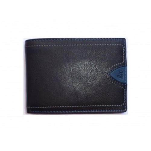 Luxus 8340, Δερμάτινο, Μαύρο/Μπλε